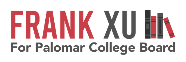 Frank Xu for Palomar College Board
